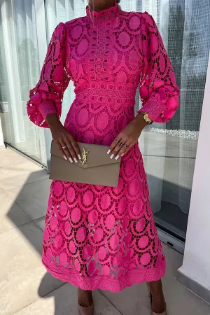 Angeline - Elegant Lace Romance Dress