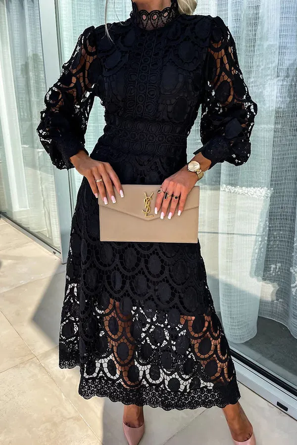 Angeline - Elegant Lace Romance Dress
