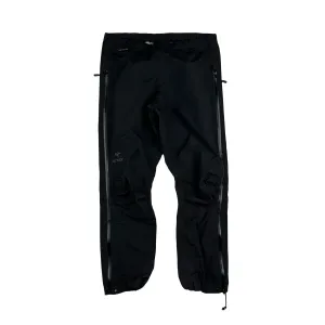 Arcteryx Black Gore-Tex XCR Lightweight Shell Trousers - Large