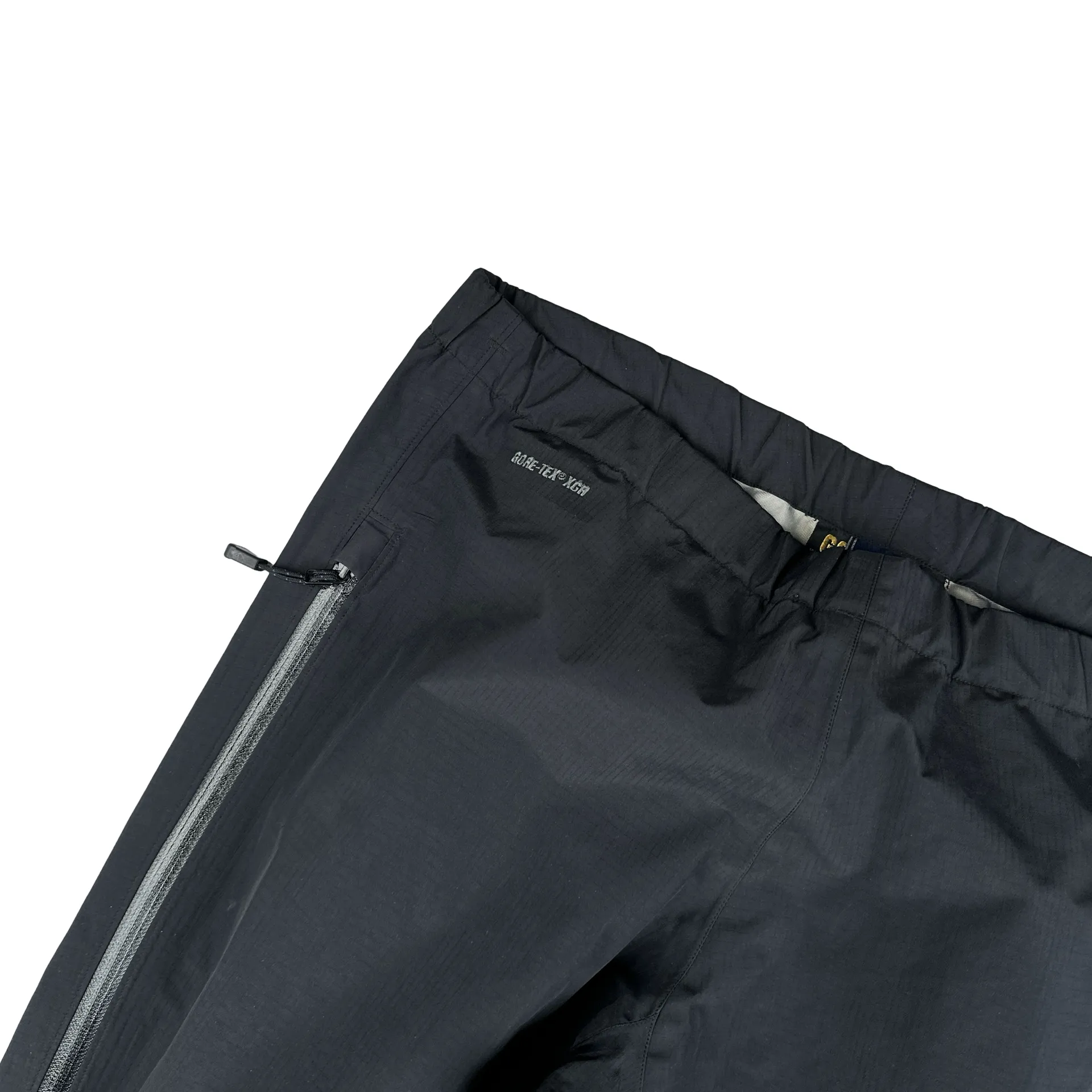 Arcteryx Black Gore-Tex XCR Lightweight Shell Trousers - Large