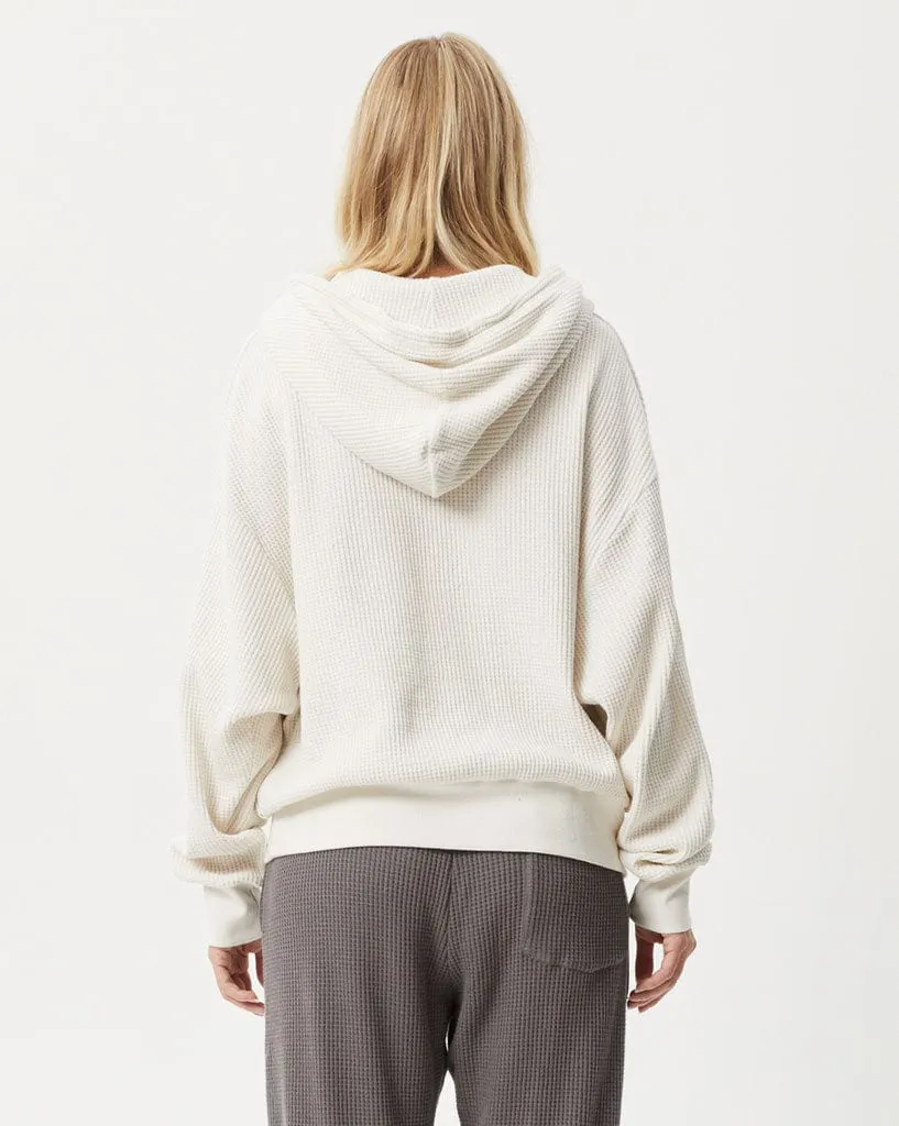 Ari - Recycled Waffle Pull On Hood