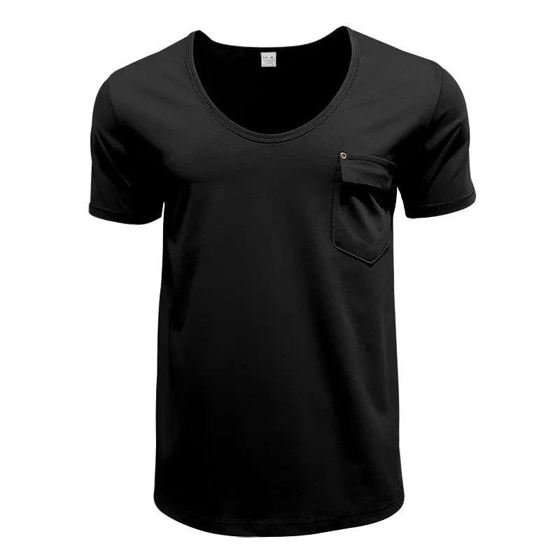 Aule Pocket V Neck Tee