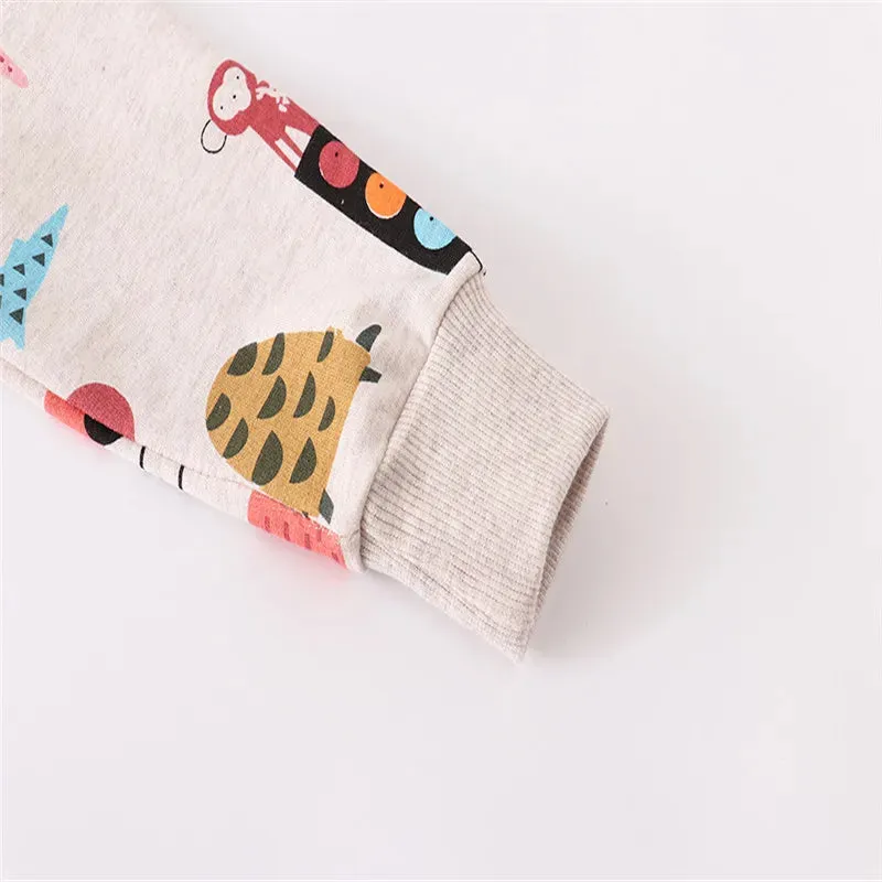 Baby Boy Animal Star Long Sweaters