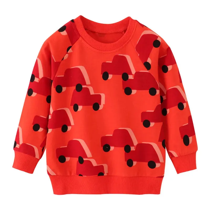Baby Boy Animal Star Long Sweaters