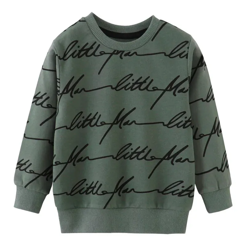 Baby Boy Animal Star Long Sweaters