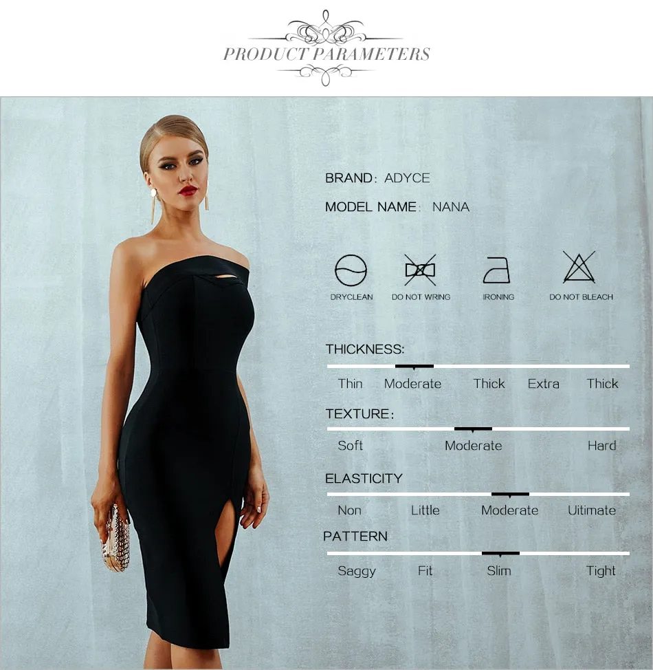 Bandage Elegant Dress (3 colors)