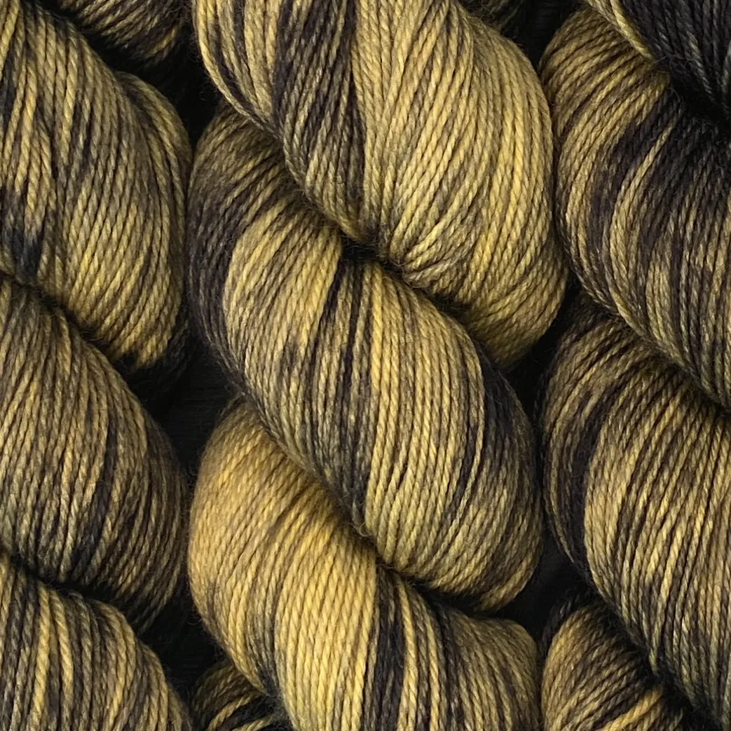 Barbury Sock - Shadowed Gold