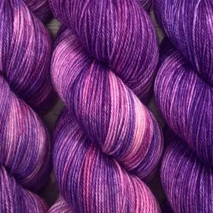 Barbury Sock - Violet Streaks