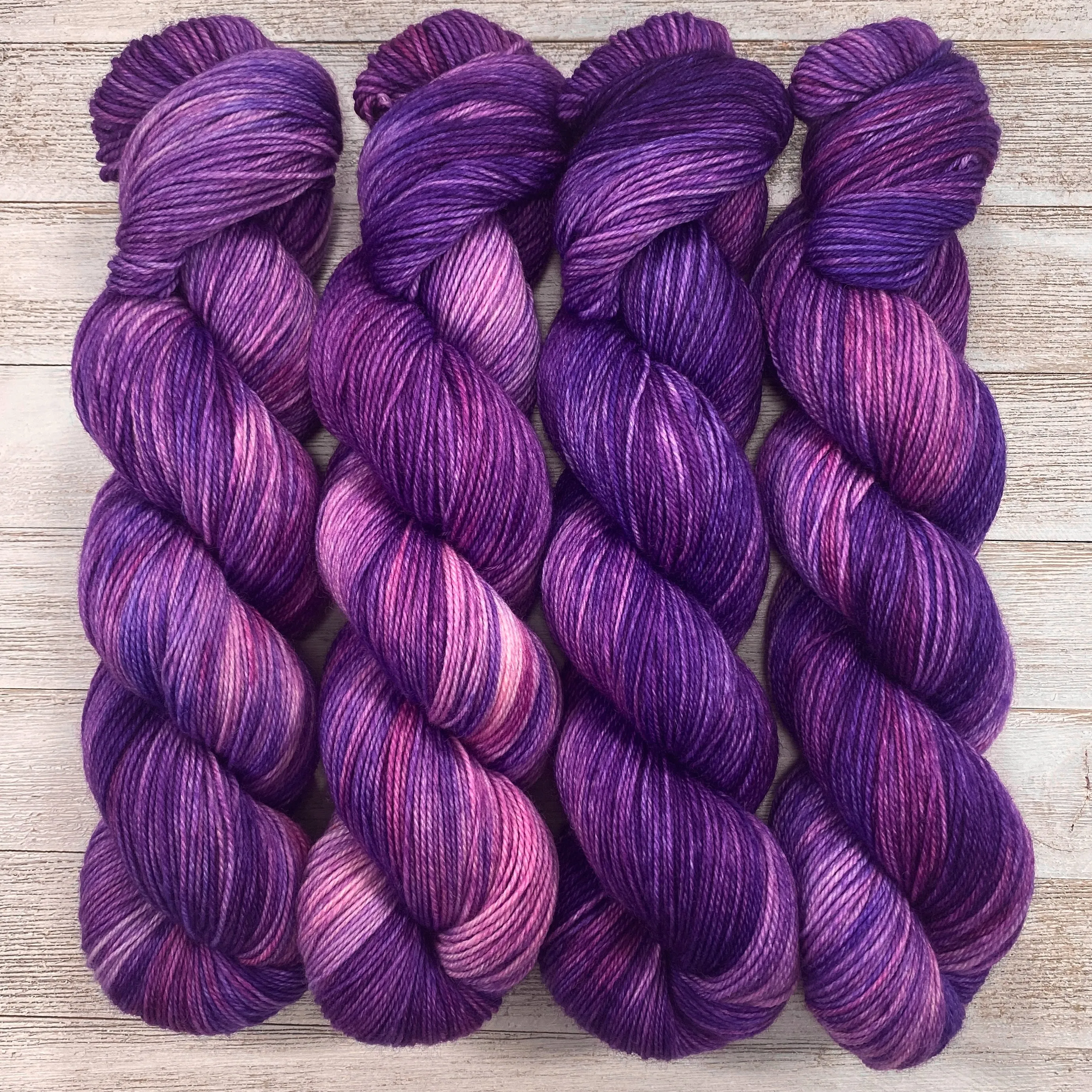 Barbury Sock - Violet Streaks