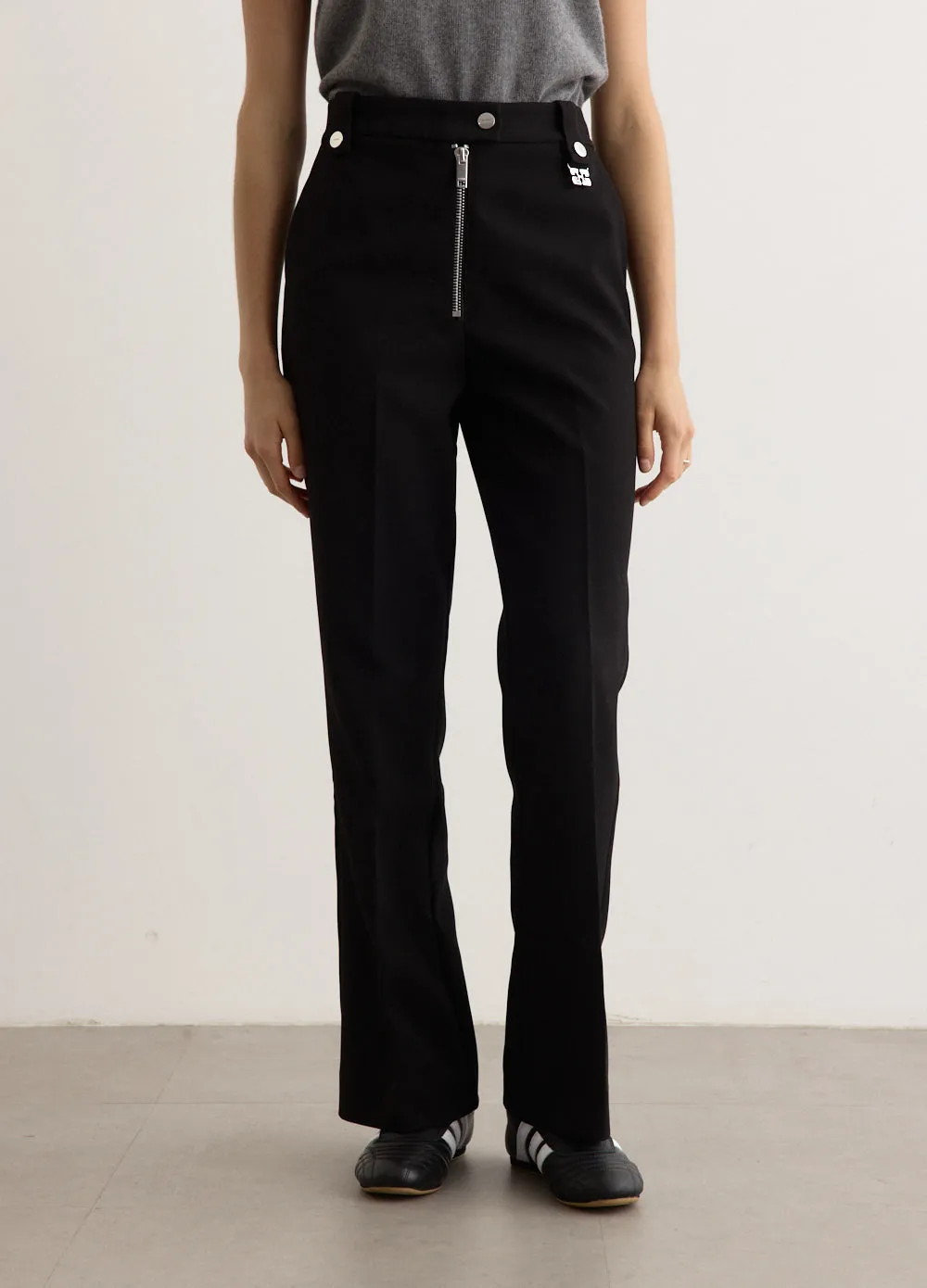 Bonded Crepe Pants