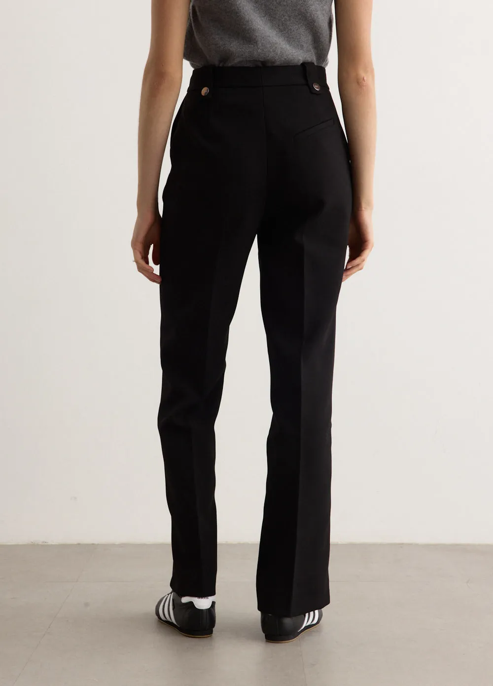 Bonded Crepe Pants