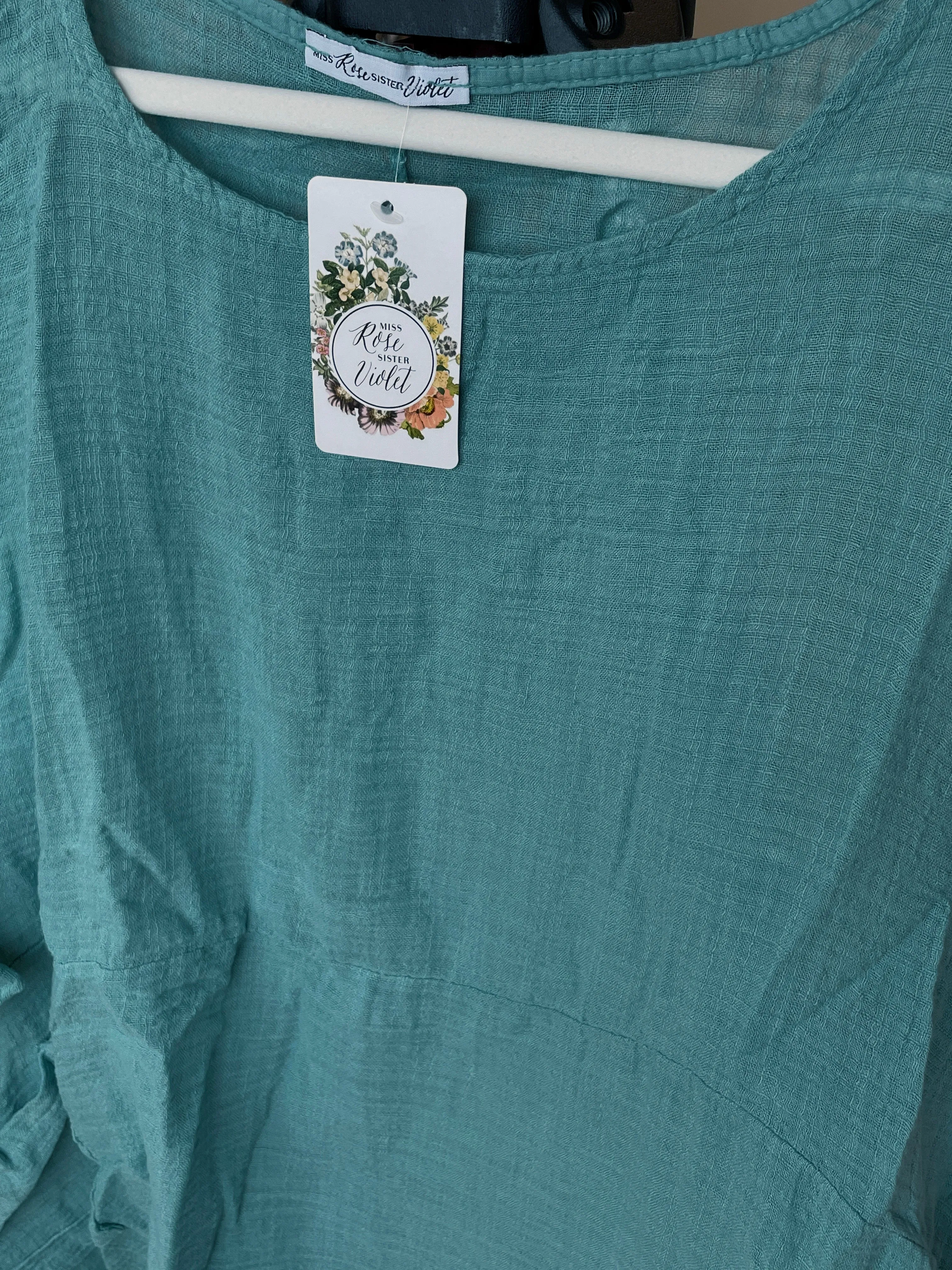 Camille Top - Blue