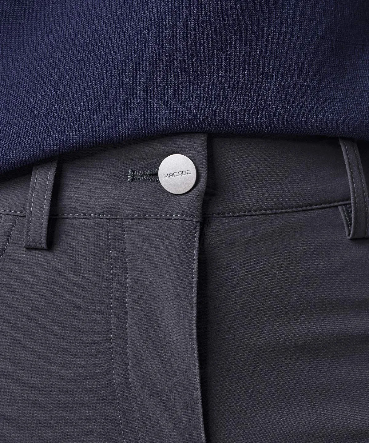Cara Dark Grey Lightweight Trouser
