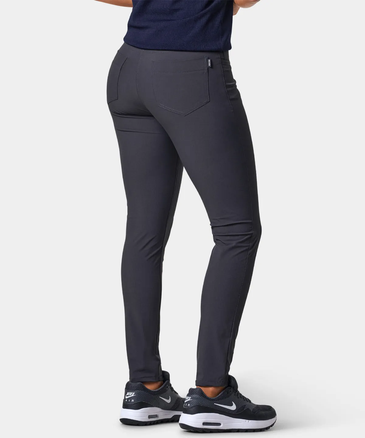 Cara Dark Grey Lightweight Trouser