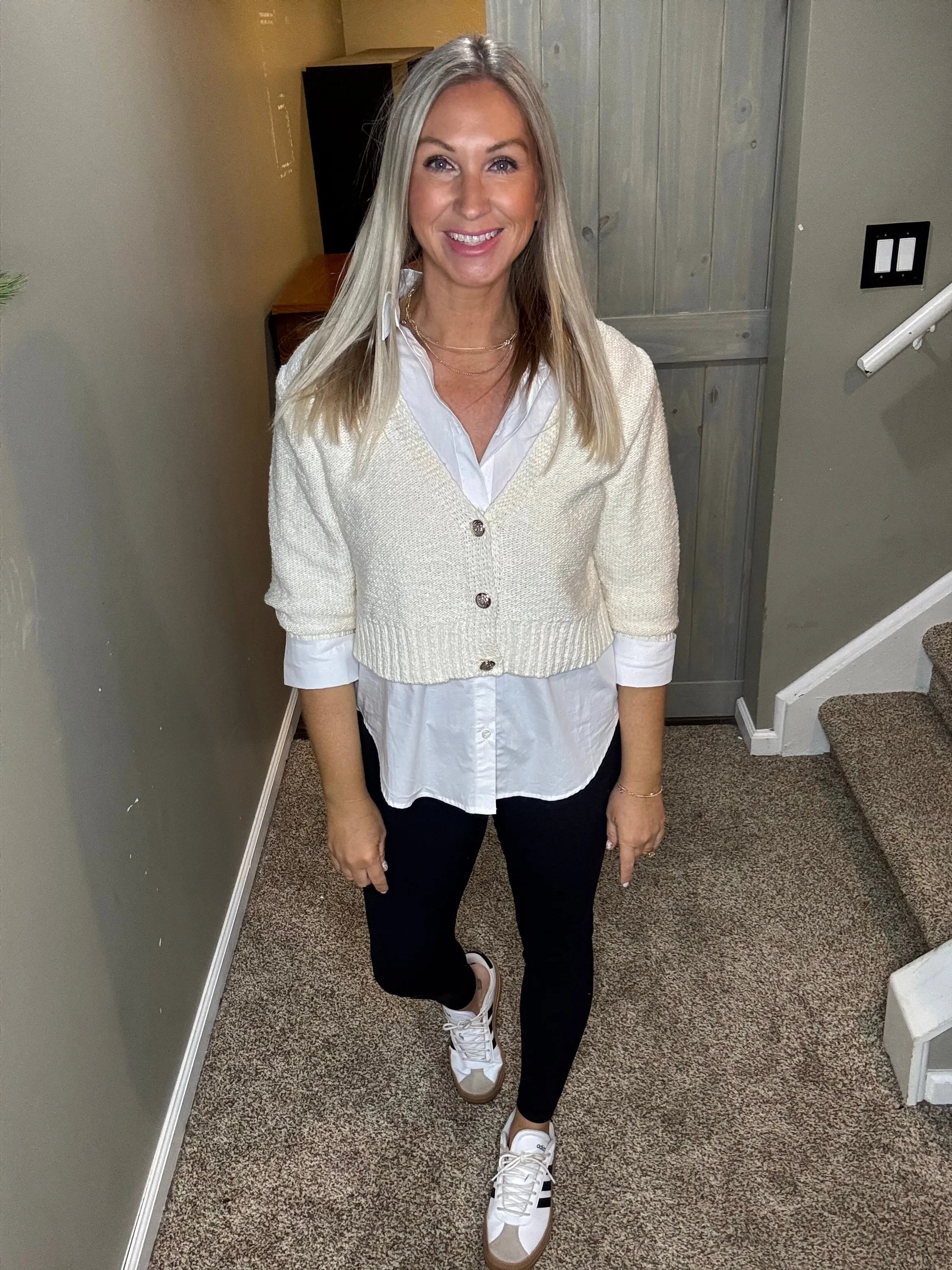 Cardigan Sweater Top