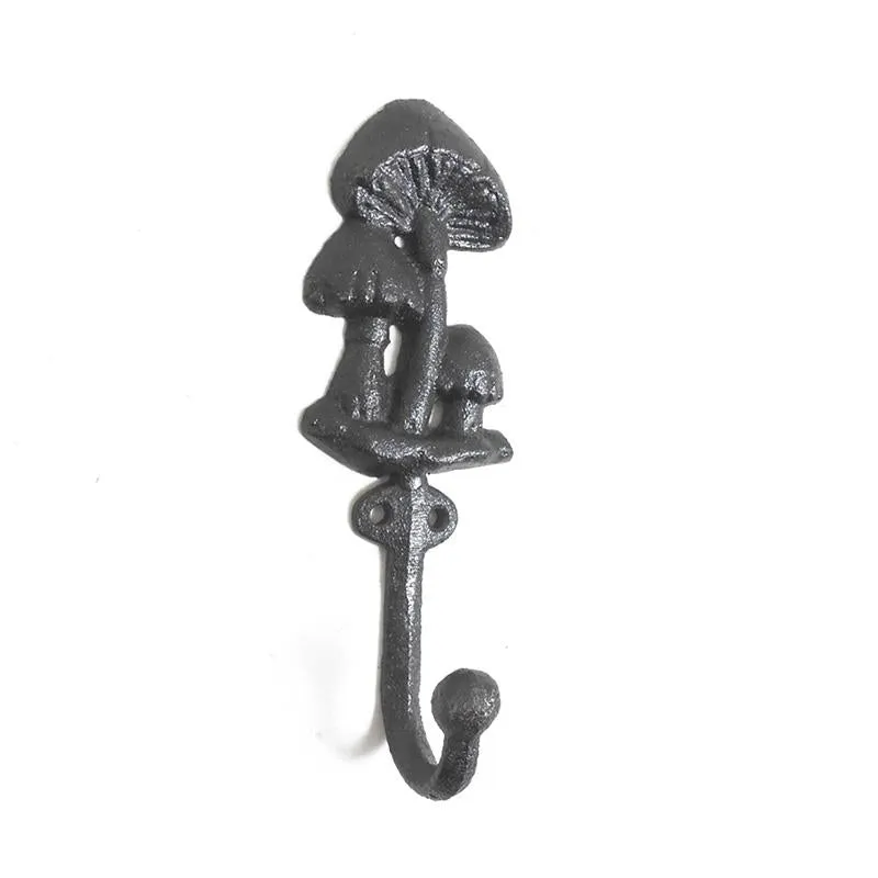 CAST IRON MUSHROOM HOOK