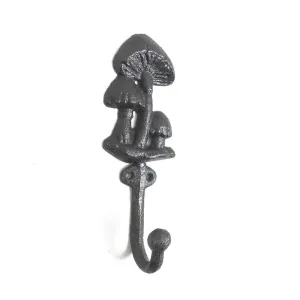 CAST IRON MUSHROOM HOOK