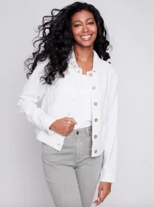 CHB Linen Jacket-Natural