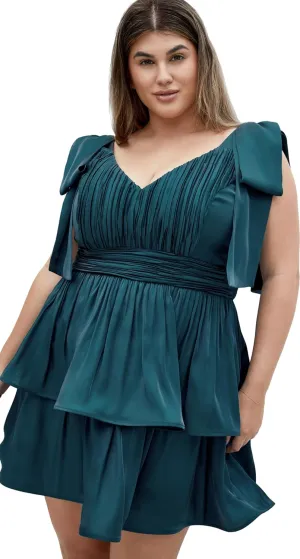 City Chic Women's Betty Bow Dress