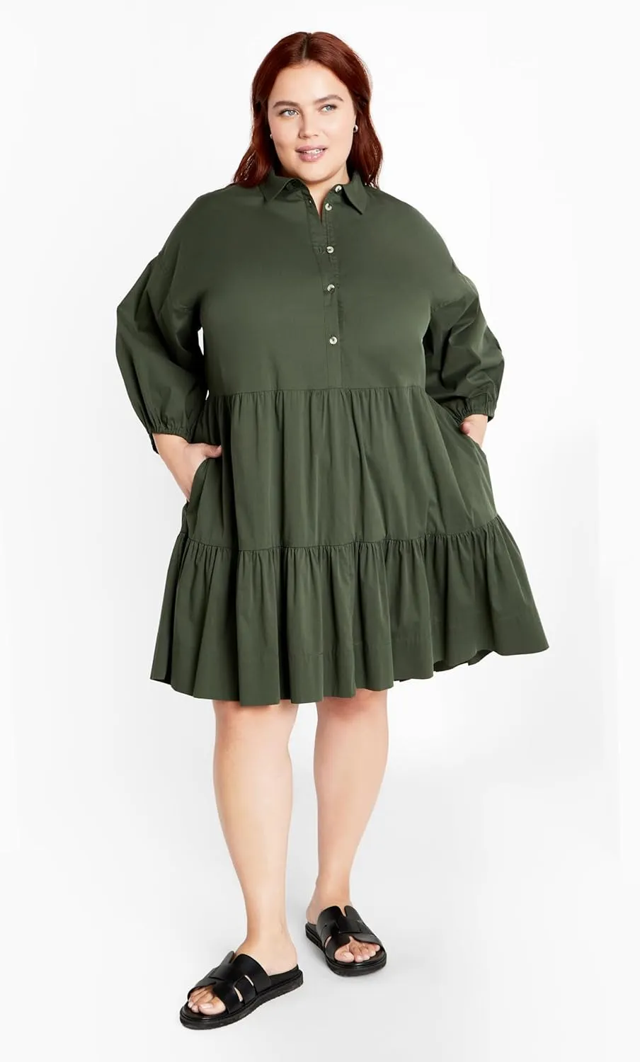 City Chic Women's Dress-Kiara Mini