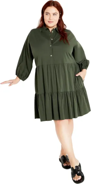City Chic Women's Dress-Kiara Mini