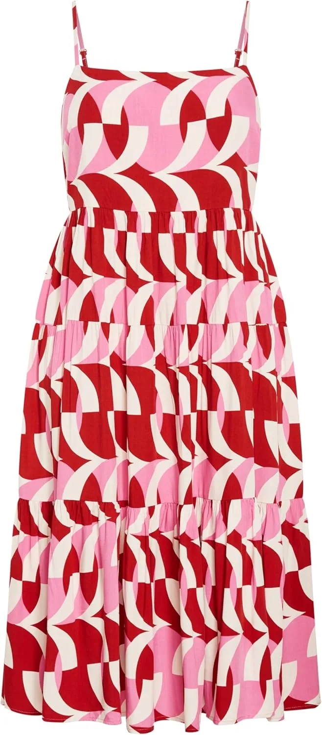 CITY CHIC Women's Mystic Print Dress