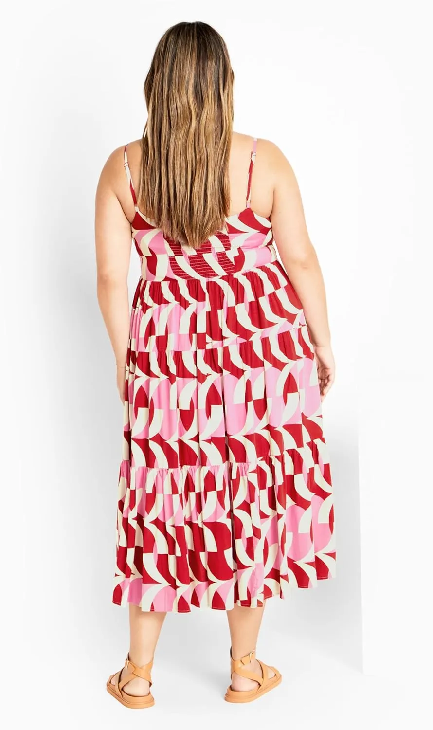 CITY CHIC Women's Mystic Print Dress