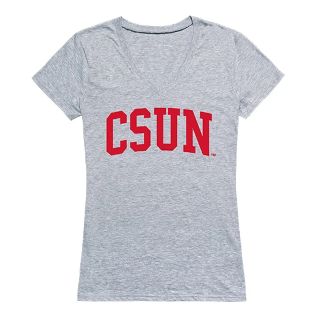 CSUN California State University Northridge Game Day Womens Tee T-Shirt Heather Grey
