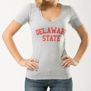 Delaware State University NCAA Game Day W Republic Womens Tee T-Shirt