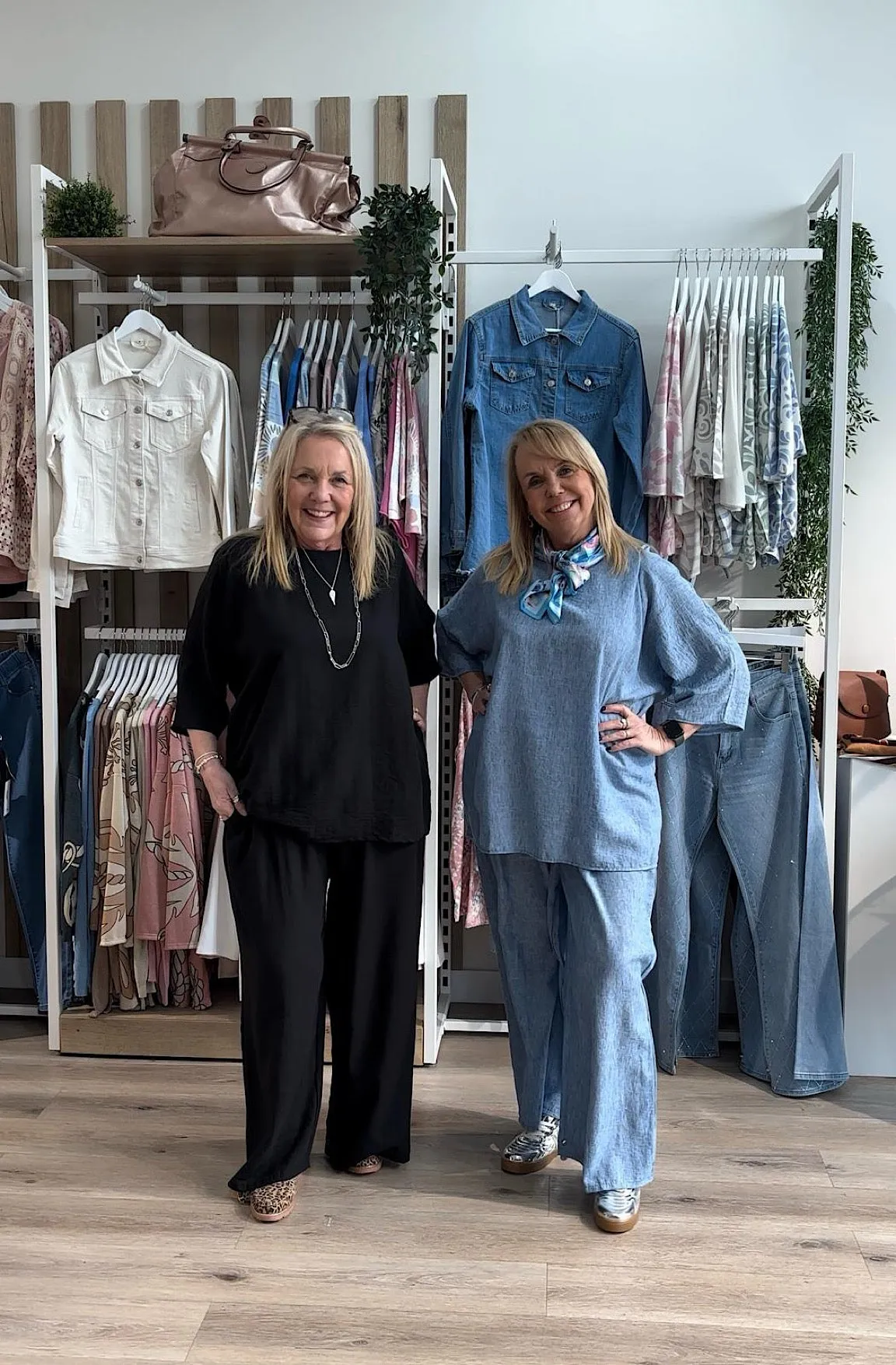 Denim Lightweight Trousers Kirsty