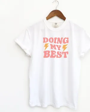 Doing My Best Lightning | White