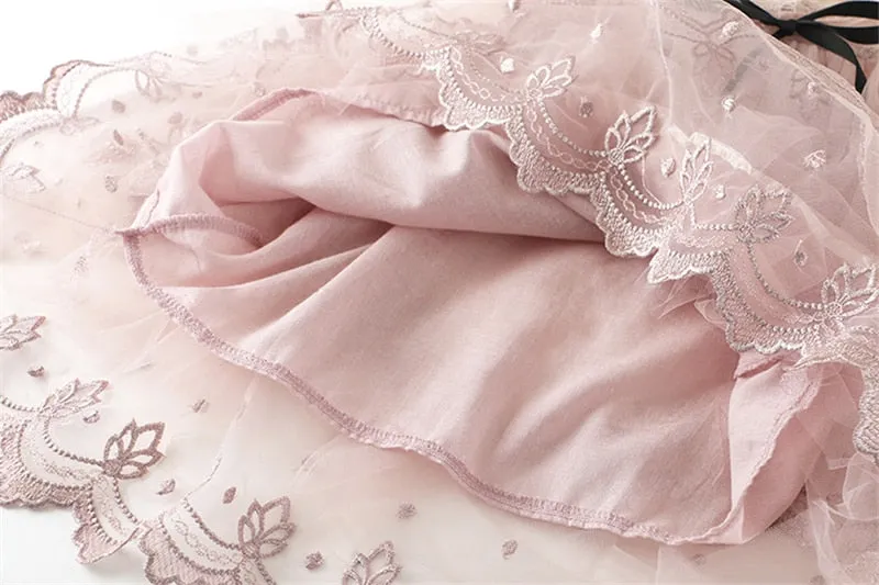 Elegant Lace Dress For Girls