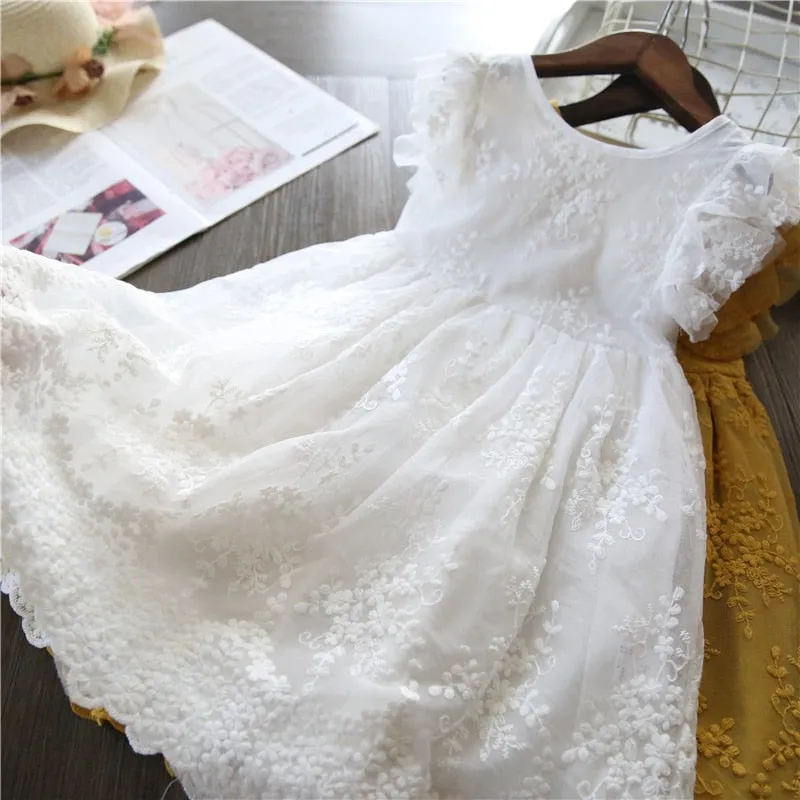 Elegant Lace Dress For Girls