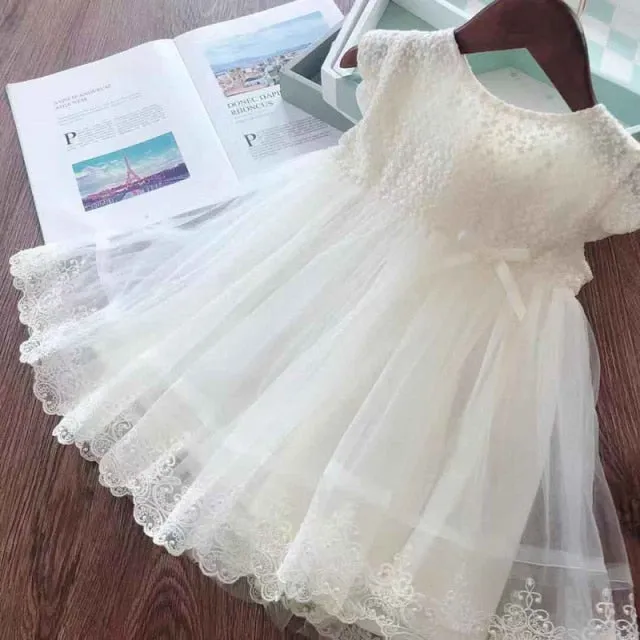 Elegant Lace Dress For Girls