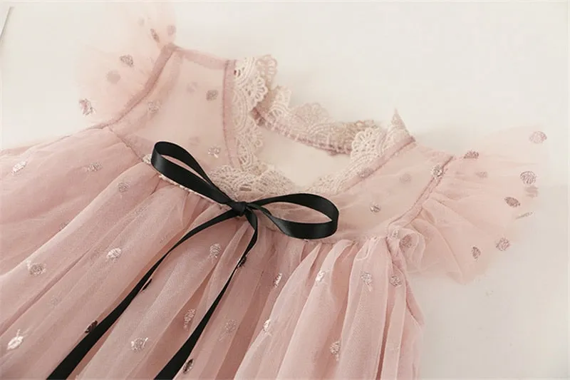 Elegant Lace Dress For Girls