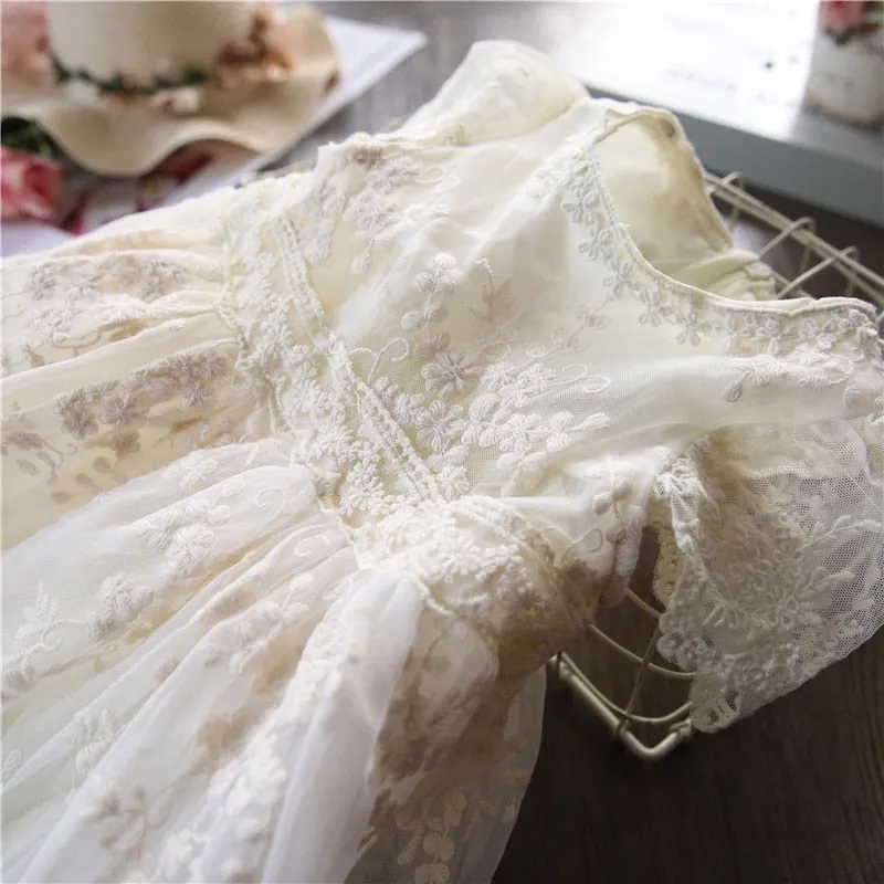 Elegant Lace Dress For Girls