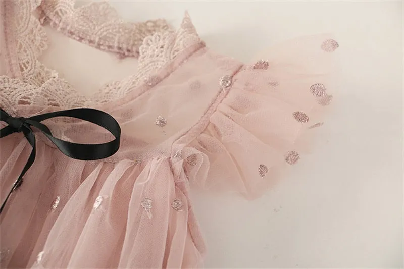 Elegant Lace Dress For Girls