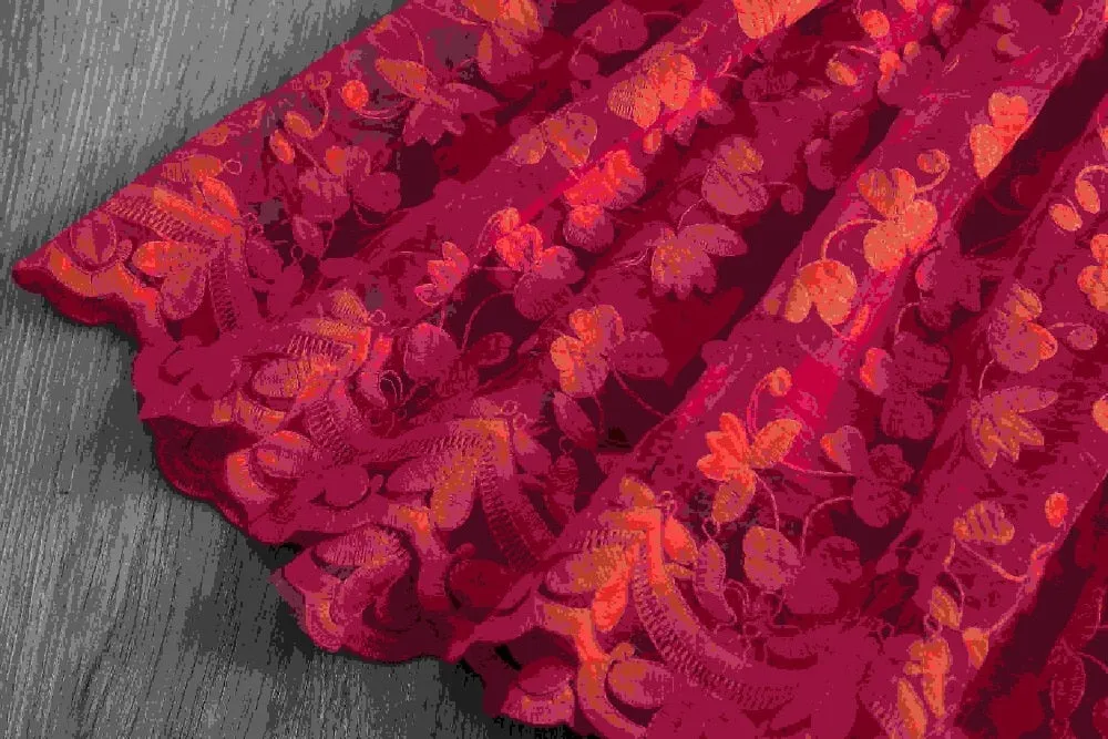 Elegant Lace Dress For Girls
