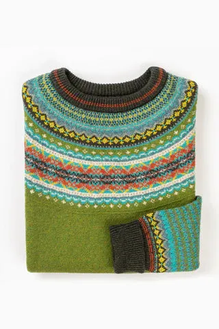Eribé Alpine Long Sweater - Moss
