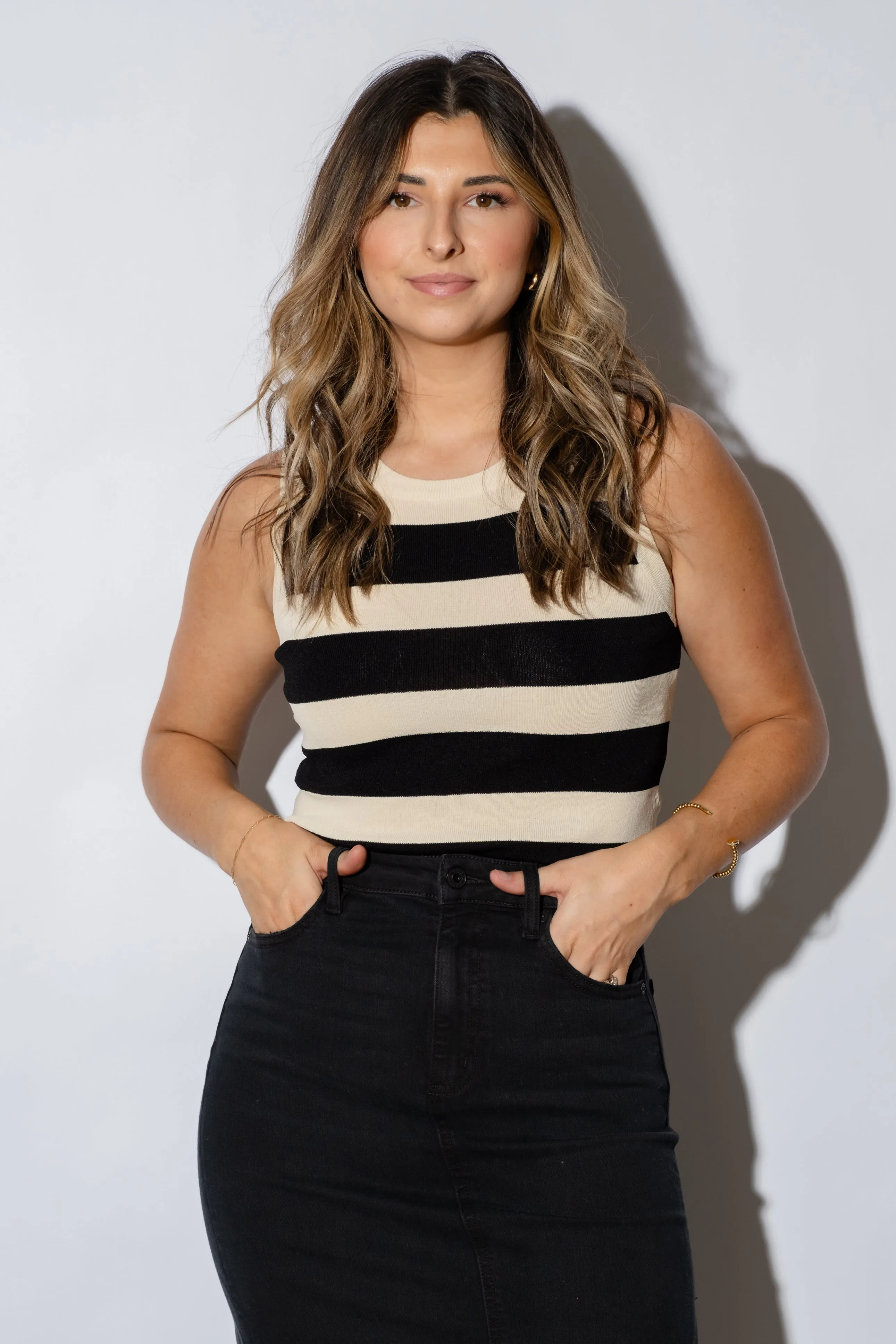 Everyday Chic Striped Tank