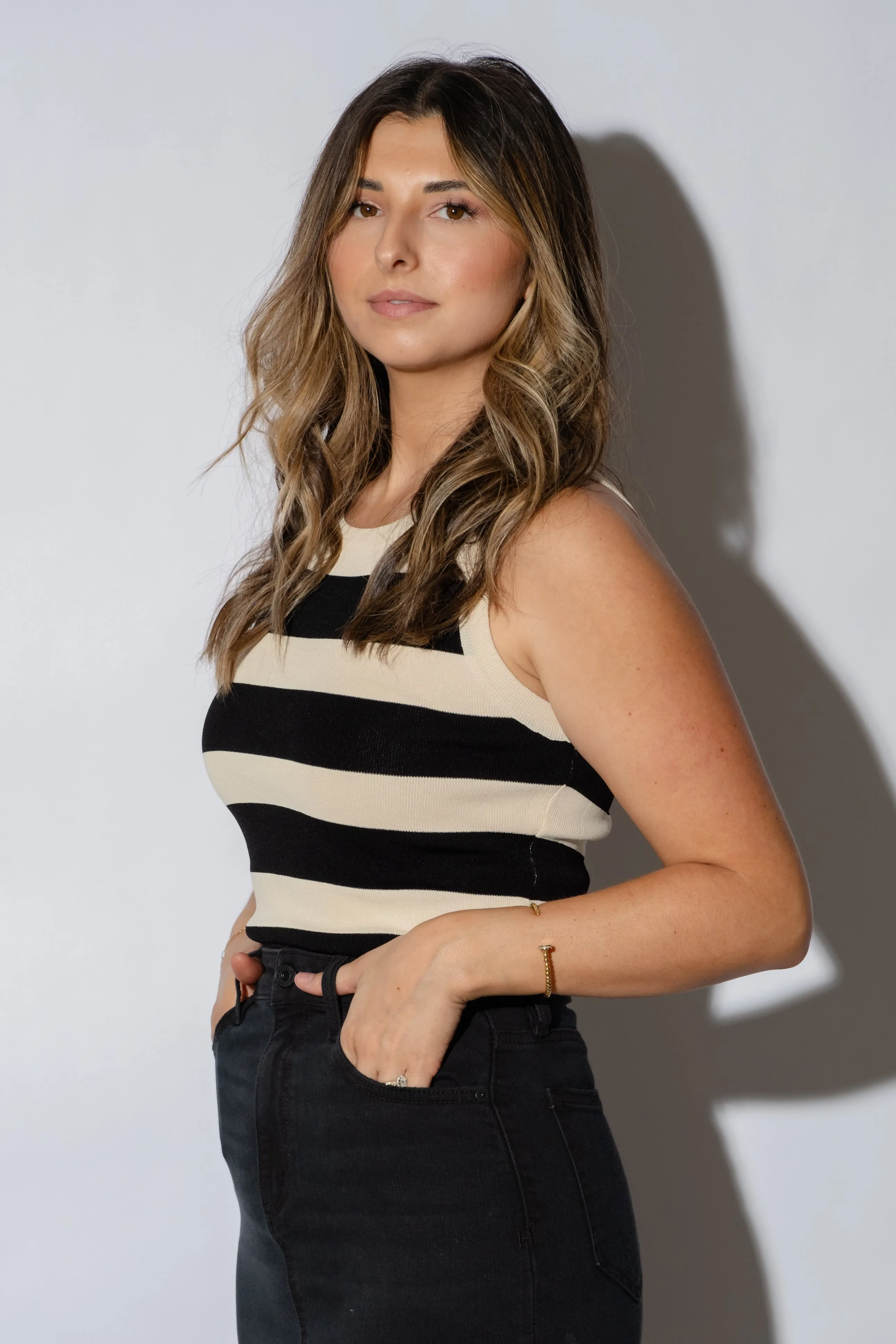 Everyday Chic Striped Tank