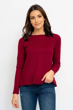 Everyday Sweater - Wine