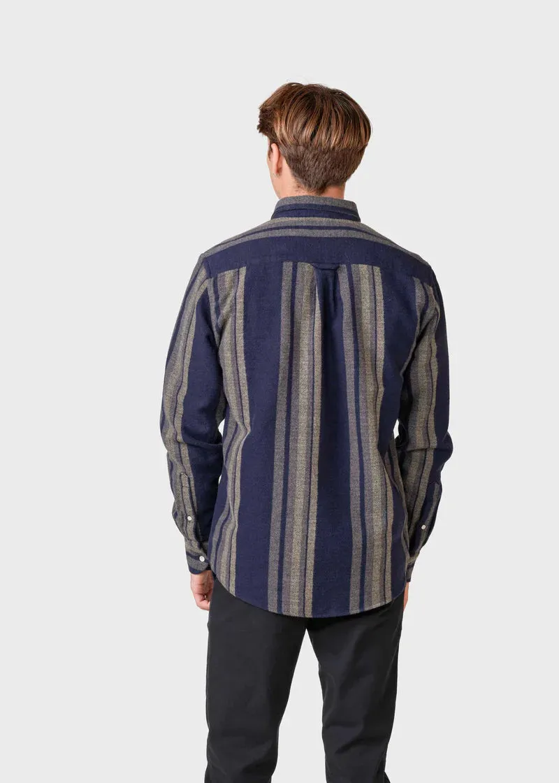 Filipe Shirt (Sand/Navy) - Klitmller