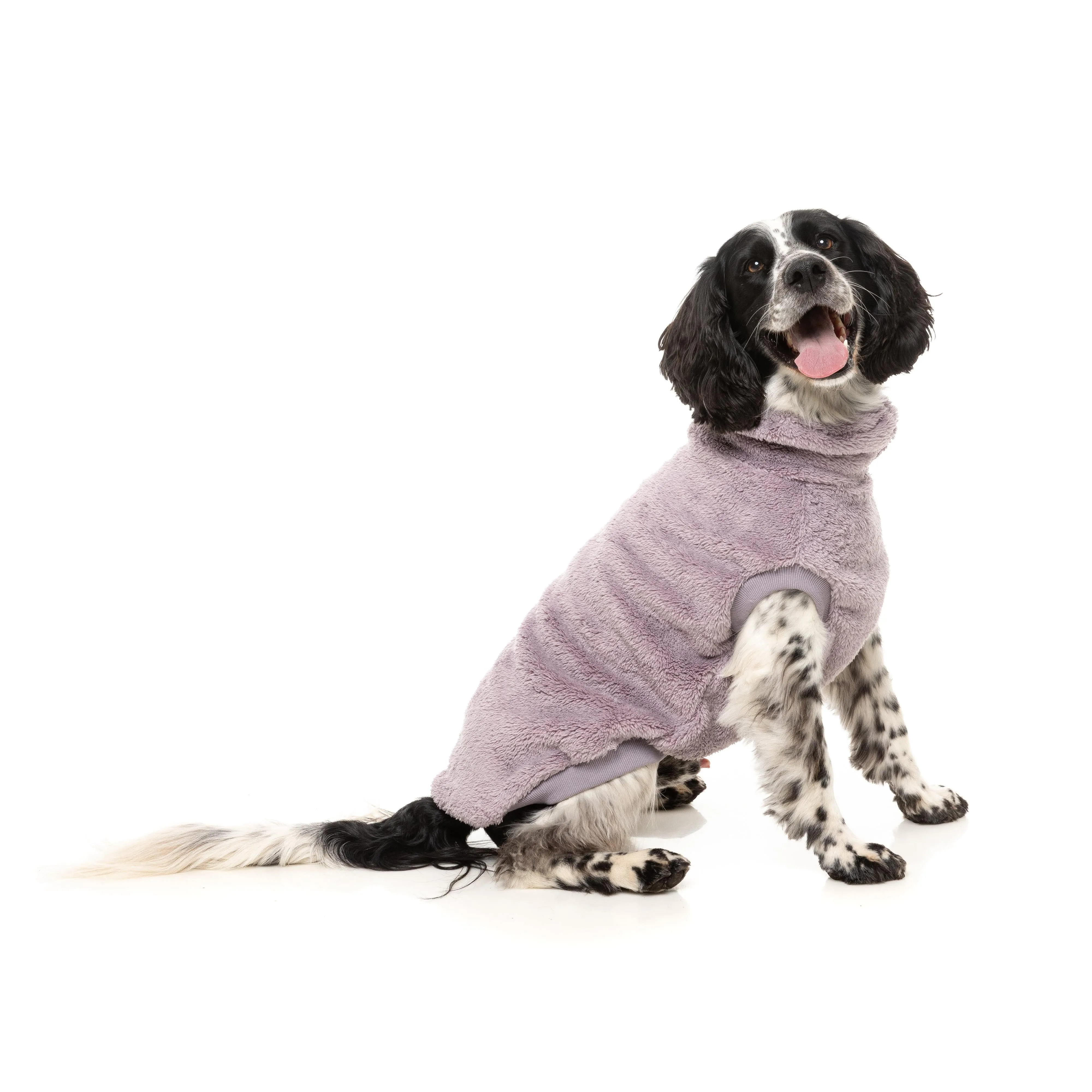 FuzzYard Dog Apparel Turtle Teddy 25 Sweater Lavender Size 5