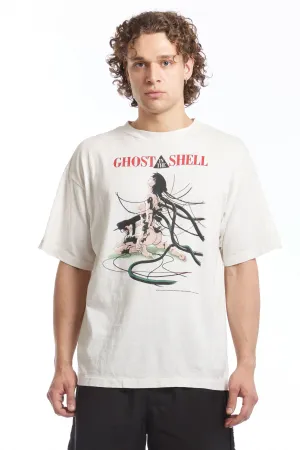 GHOST IN THE SHELL WHITE SS TEE