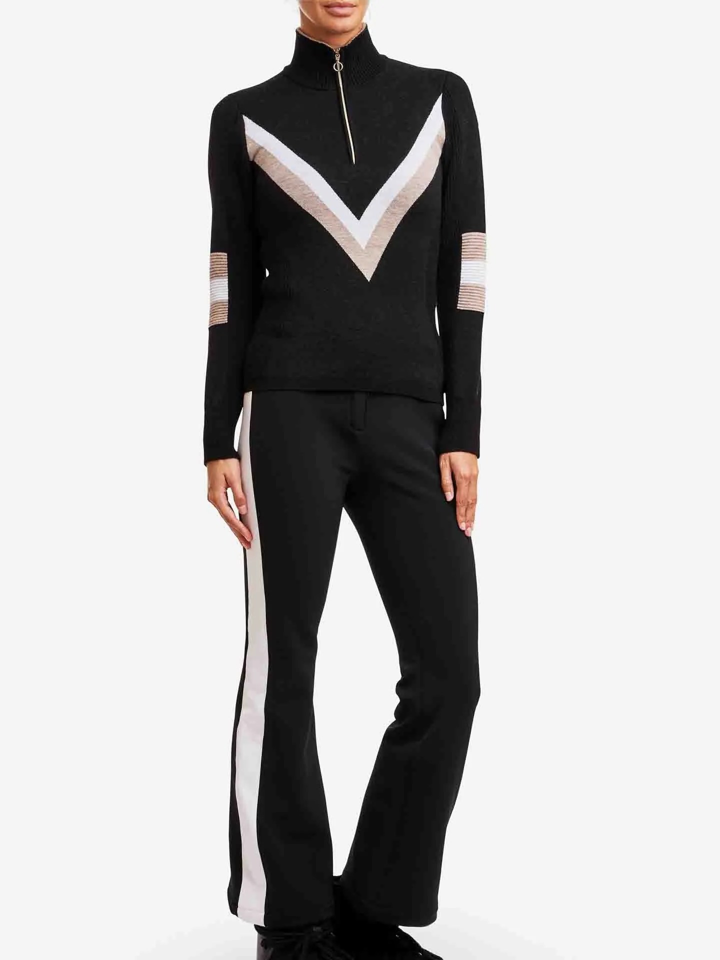 Hafjell Zip Up Women Black
