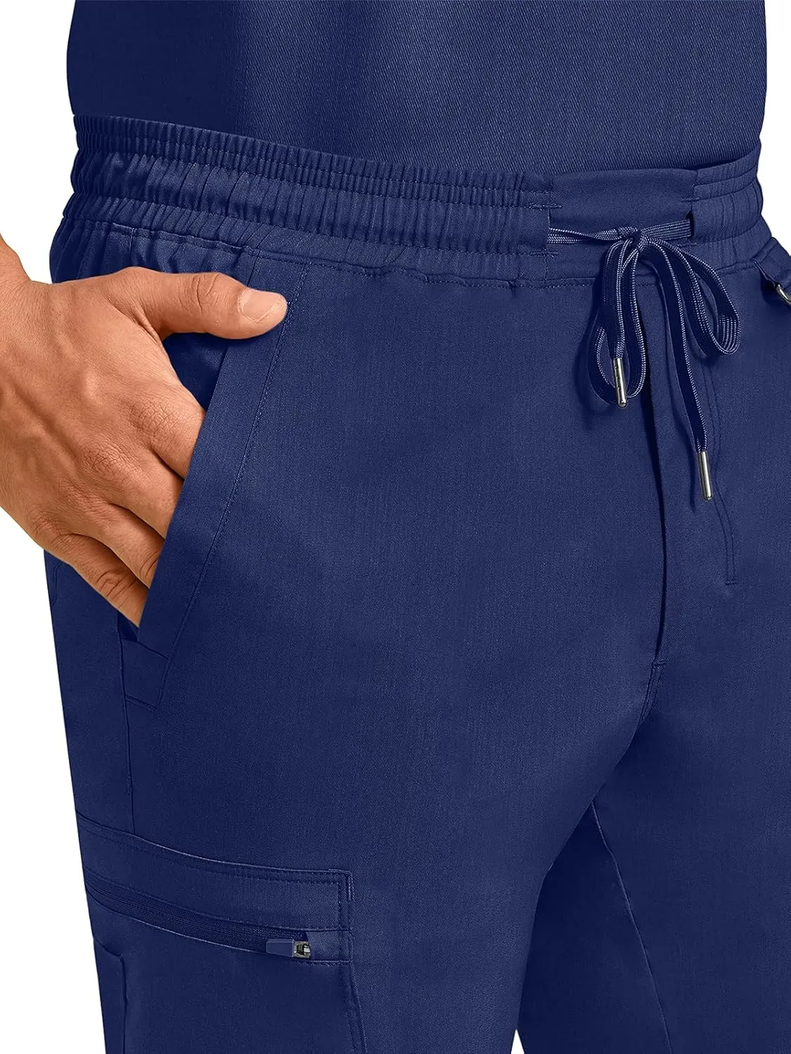 Healing Hands Scrub Pants for Men Daniel Utility Bottoms with 6 Pockets, 2-Way Stretch and Durable Fabric 9300