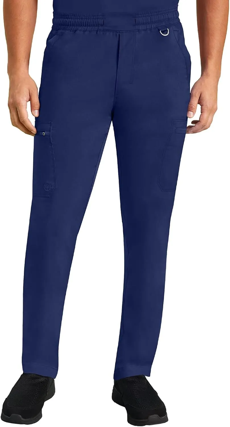 Healing Hands Scrub Pants for Men Daniel Utility Bottoms with 6 Pockets, 2-Way Stretch and Durable Fabric 9300