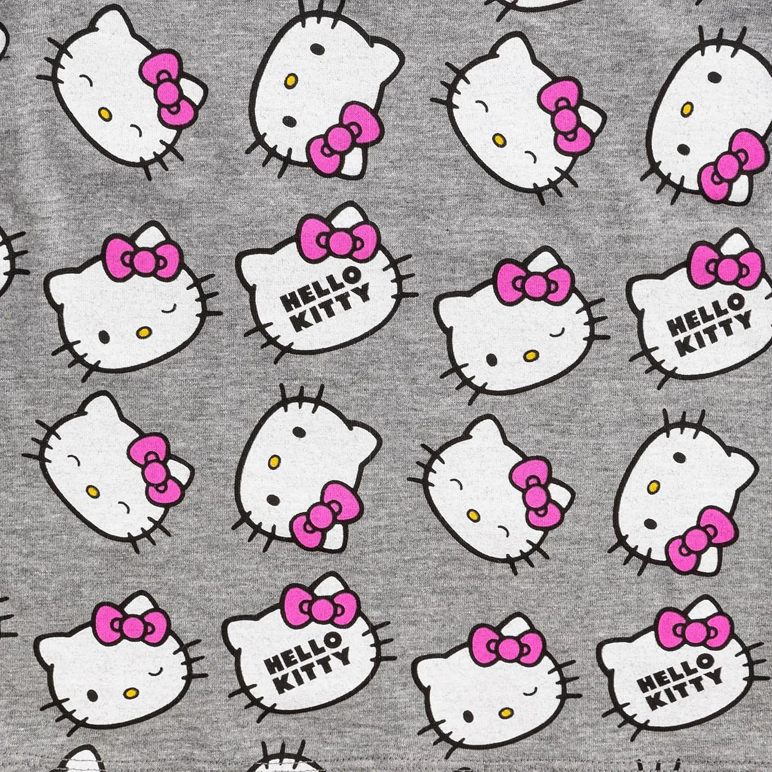 Hello Kitty Sanrio Girls 4 Pack Short Sleeve T-Shirt for Little and Big Kids
