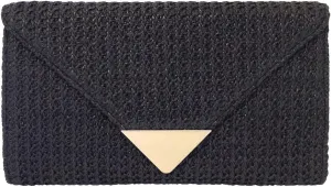 JNB Natural Straw Clutch